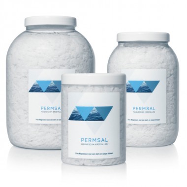 Permsal magnesium kristallen 4000 gram (voordeelverpakking)